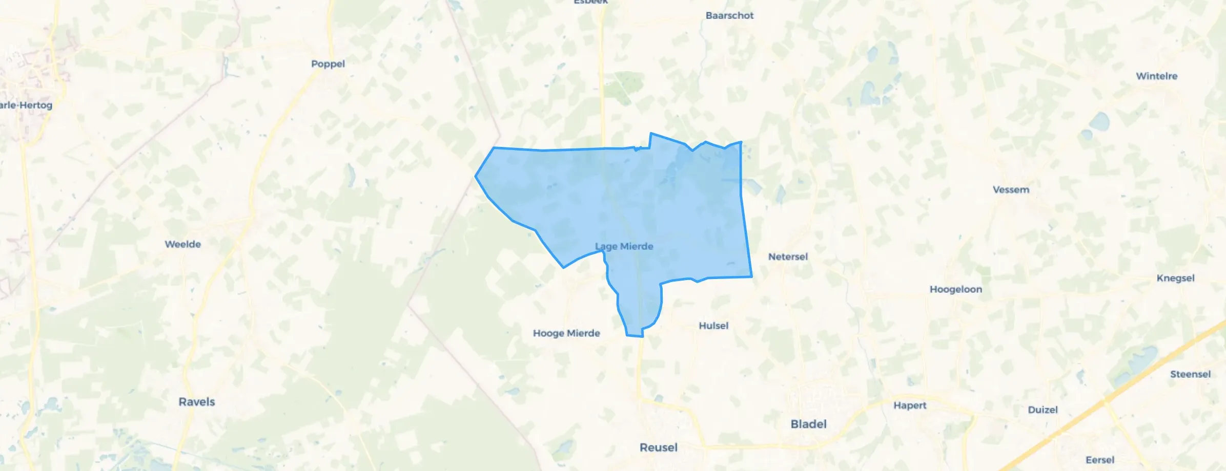 Lage Mierde in Reusel-De Mierden