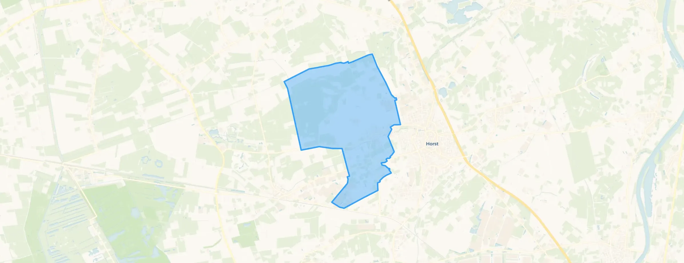 Kaart van Meterik