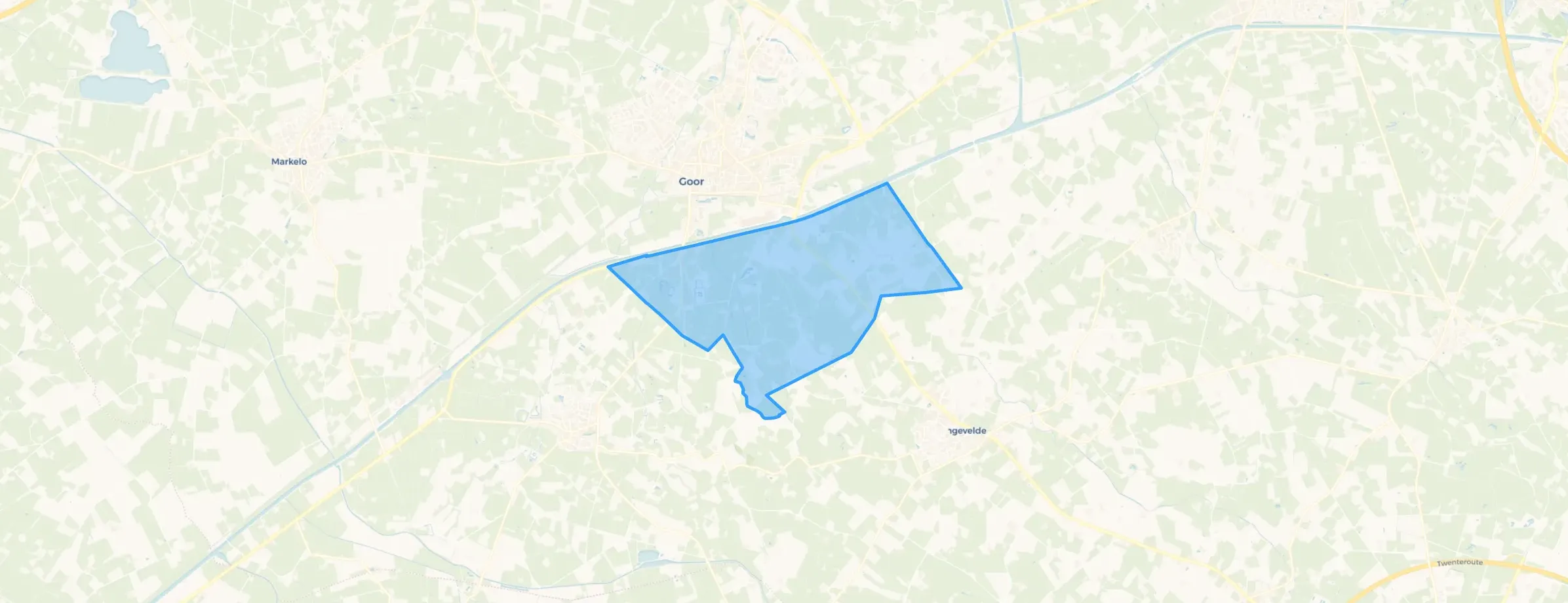 Verspreide huizen Kerspel en omgeving
