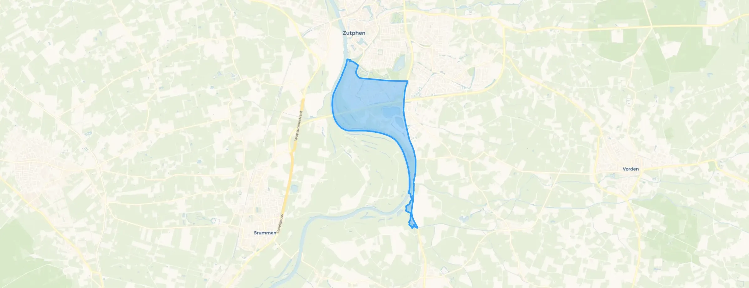 Kaart van Zuidwijken