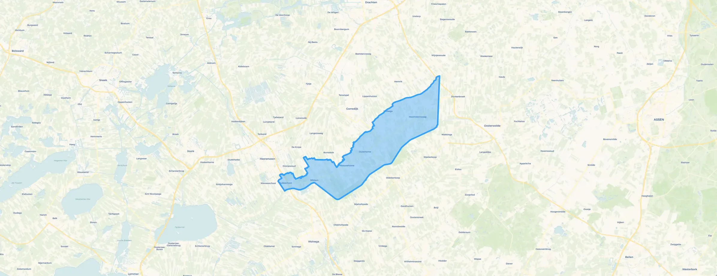 Jubbega in Heerenveen