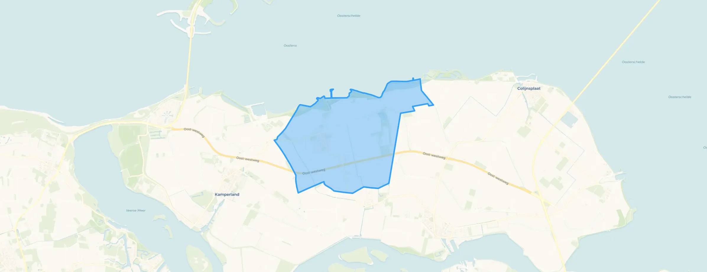 Kaart van Wissenkerke