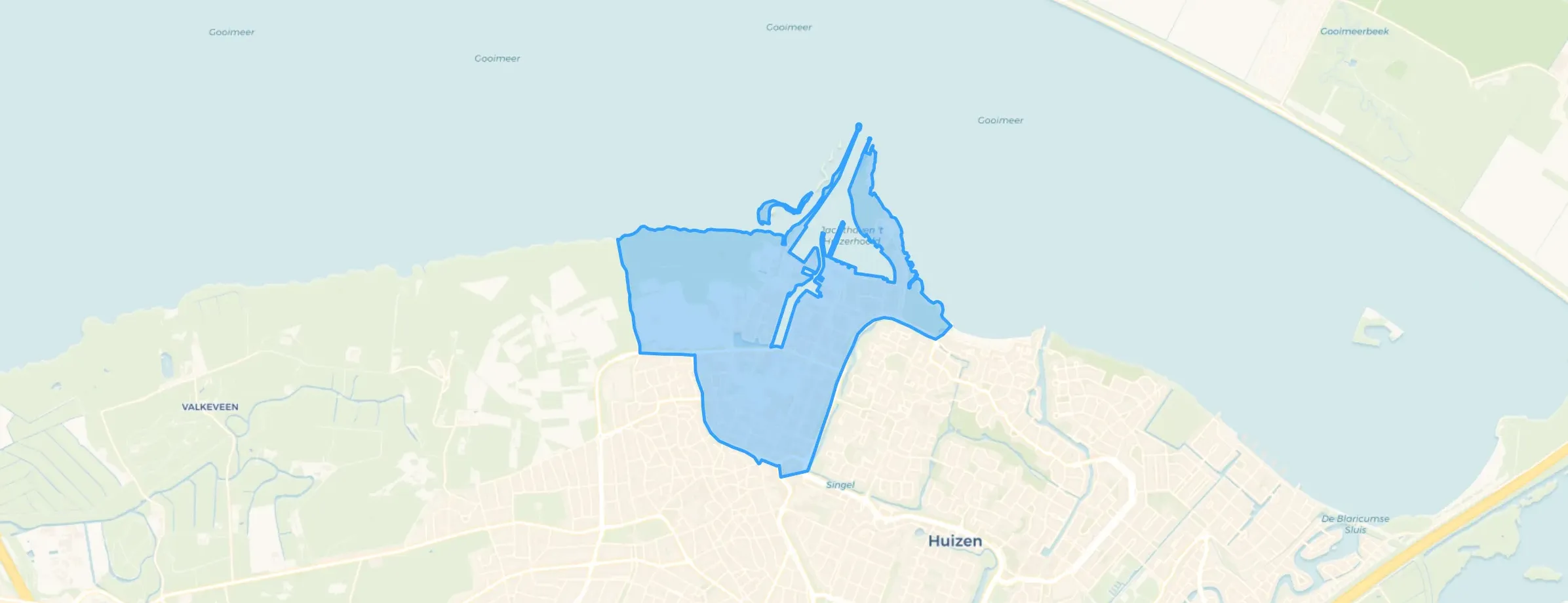 Kaart van Havengebied
