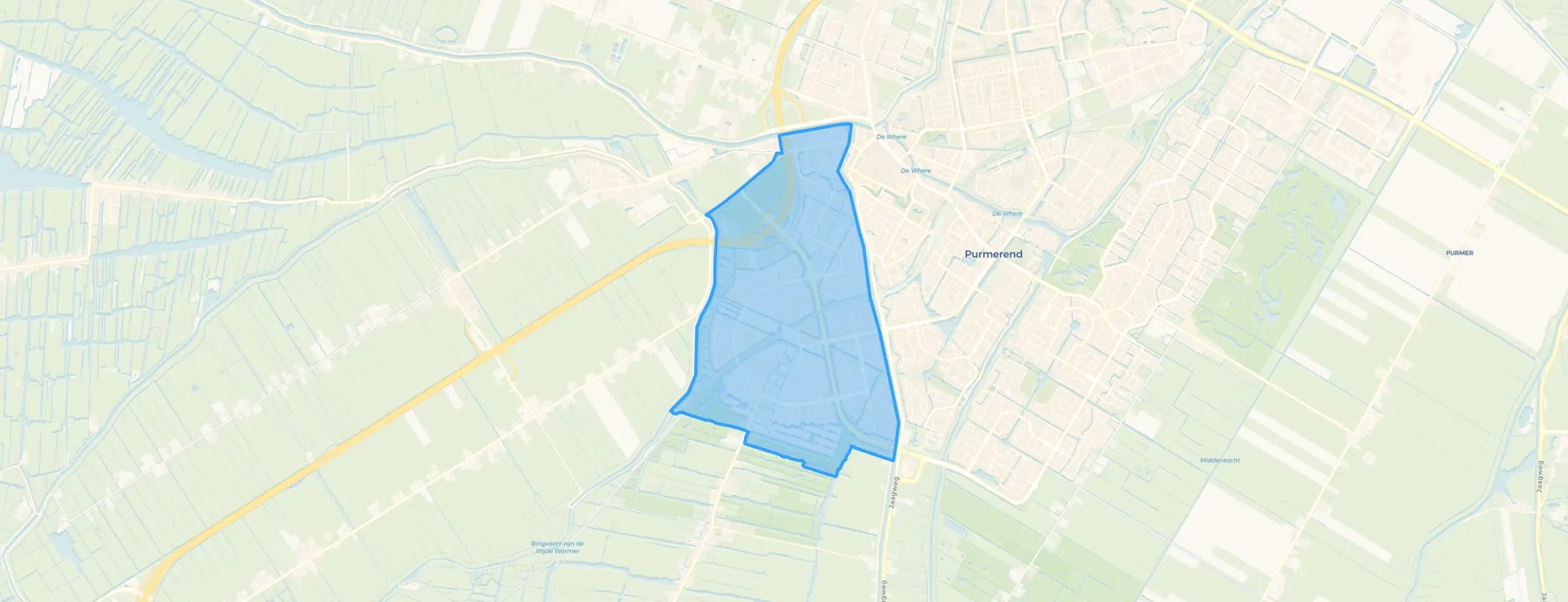 Weidevenne in Purmerend