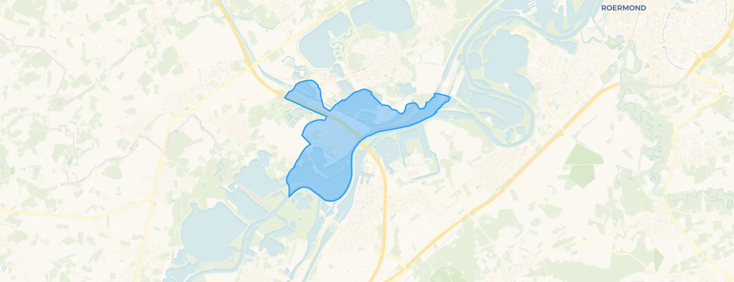 Kaart van Wessem