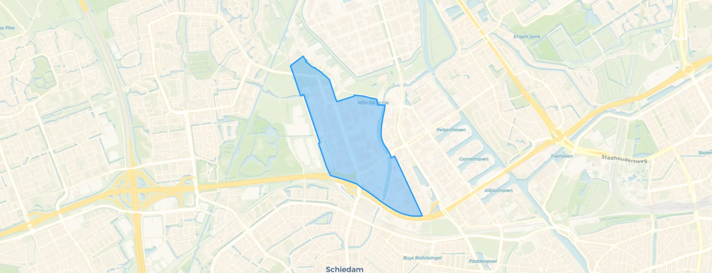 Kaart van Industrie