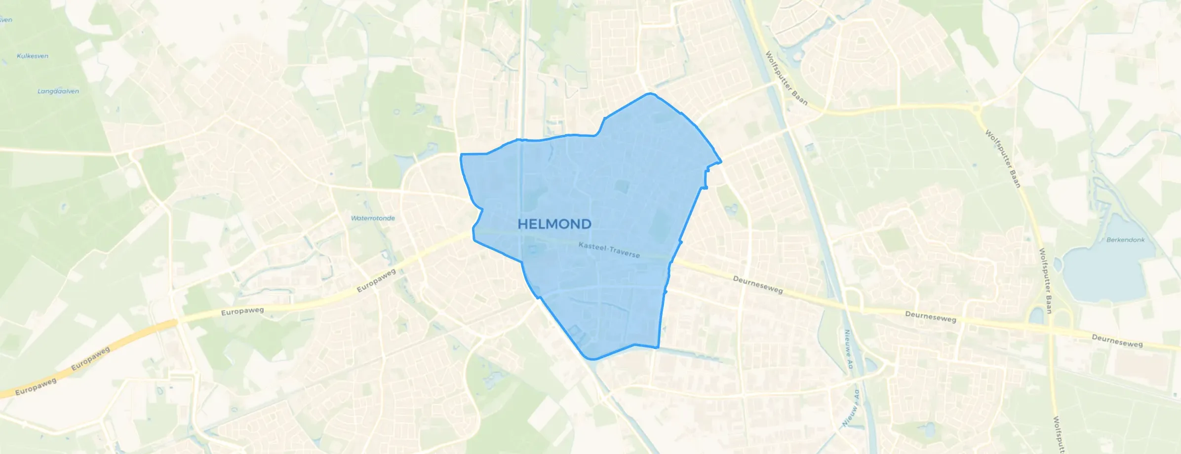 Kaart van Binnenstad