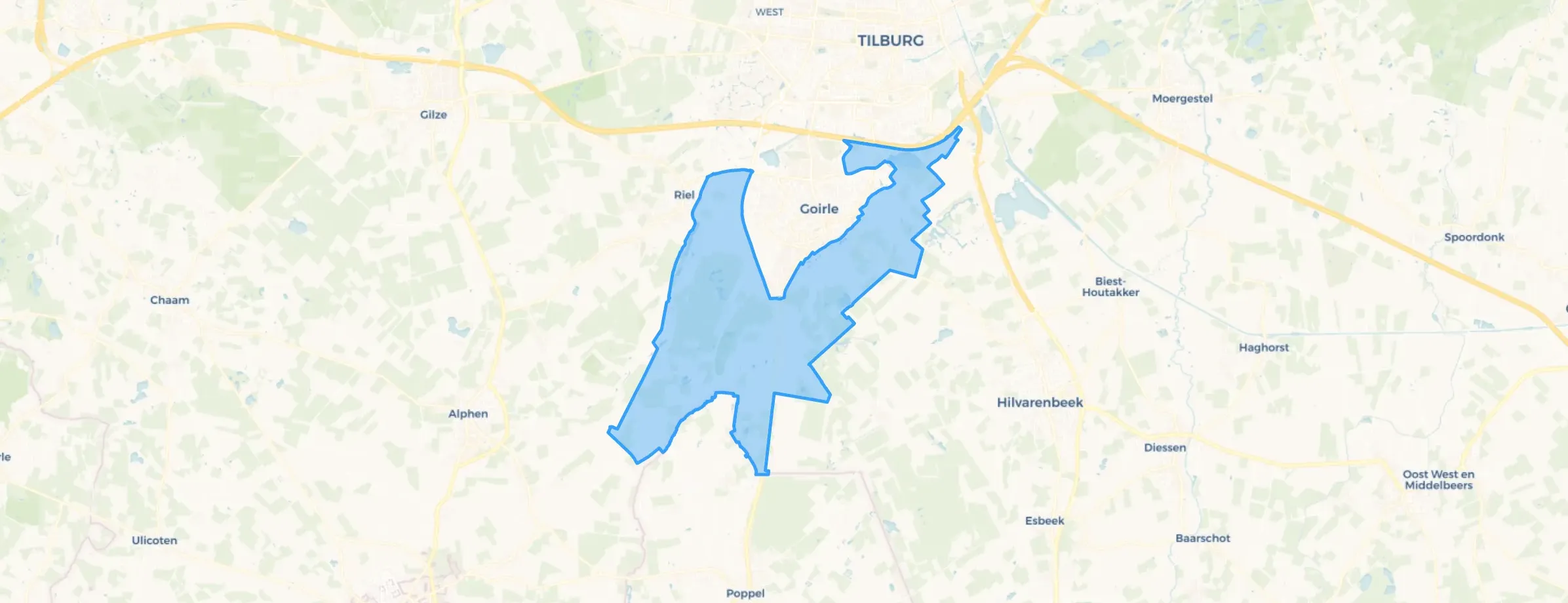 Verspreide huizen Goirle