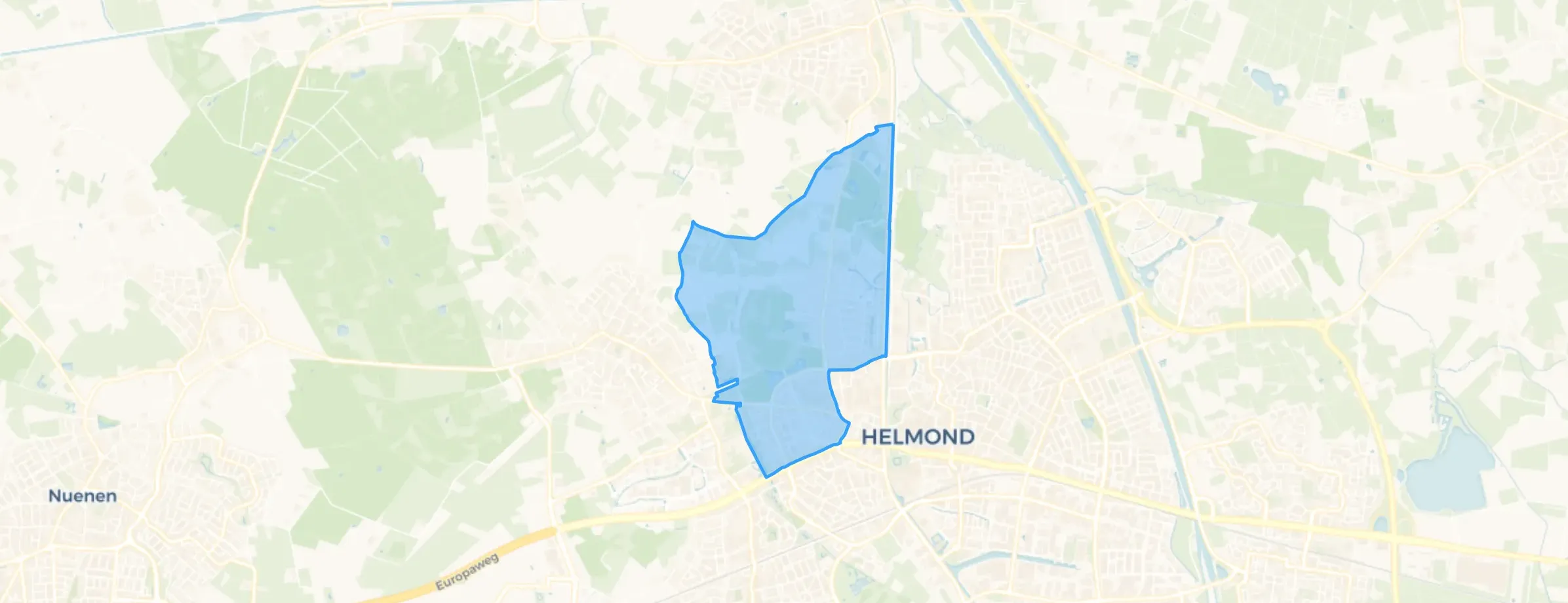 Kaart van Warande