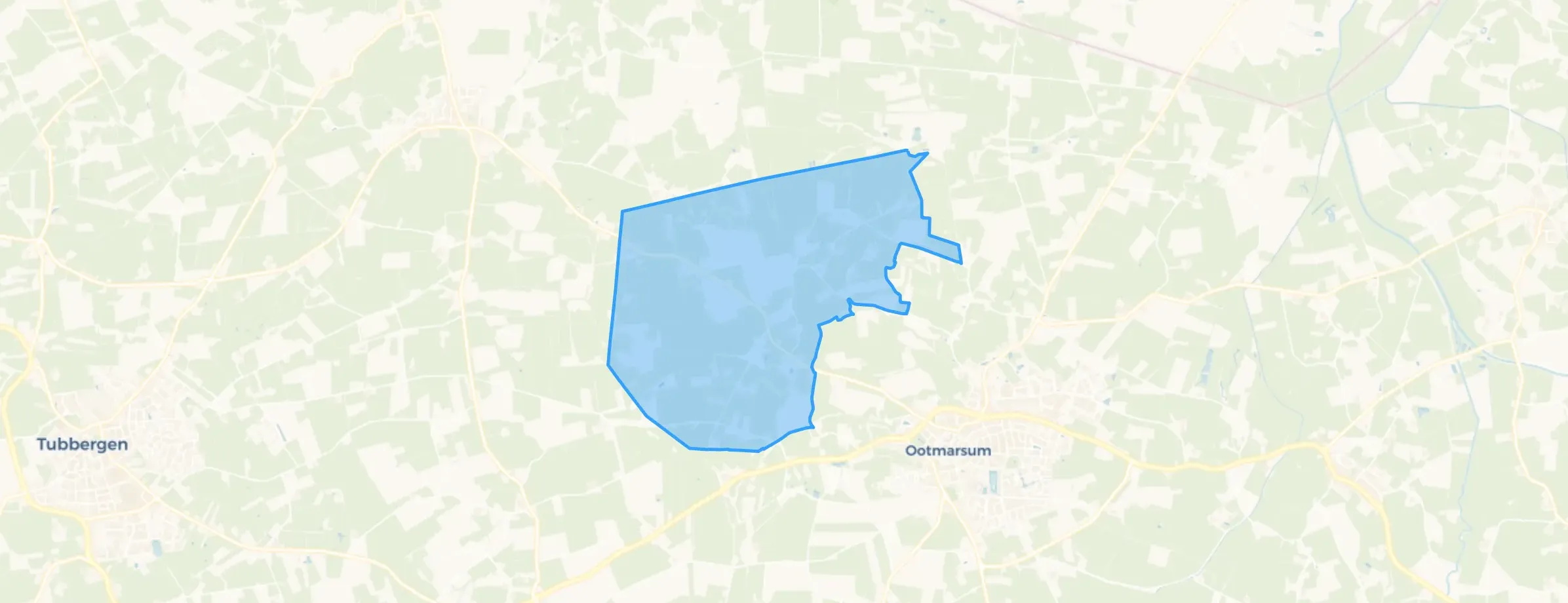 Kaart van Nutter