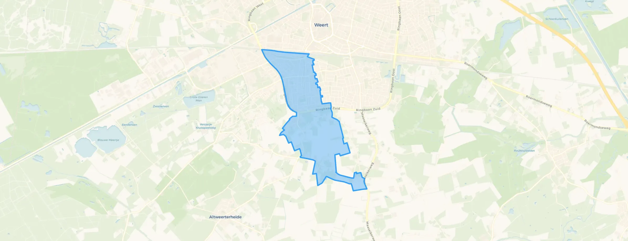 Kaart van Keent