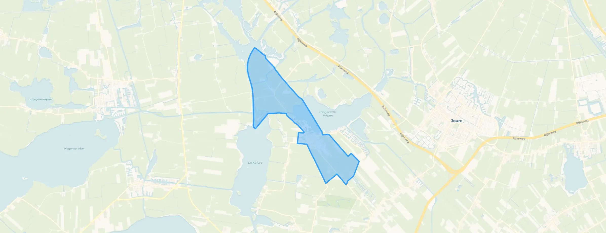 Langweer in De Fryske Marren