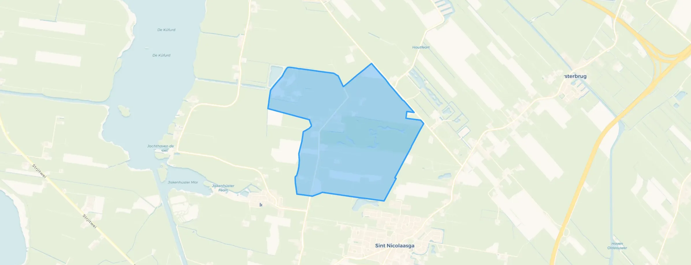 Kaart van Legemeer