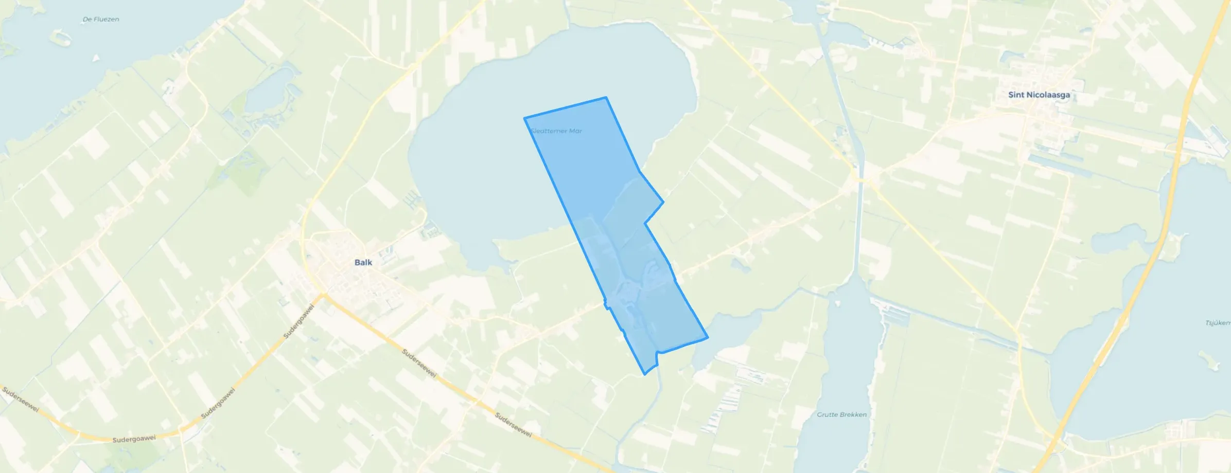 Sloten in De Fryske Marren