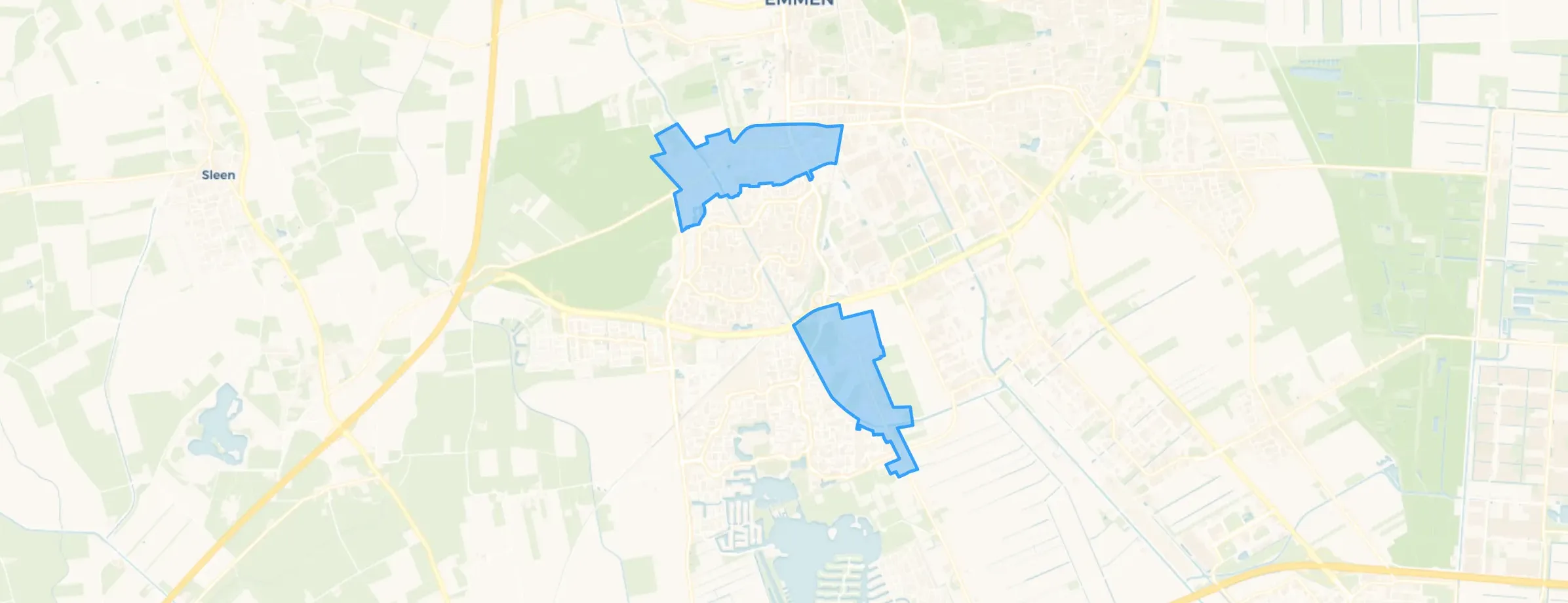 Kern Emmen Zuid in Emmen