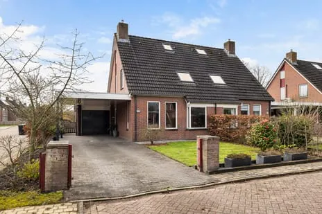 Twee-onder-één-kap te koop: 't Rak 45, Schoonebeek Schoonebeek