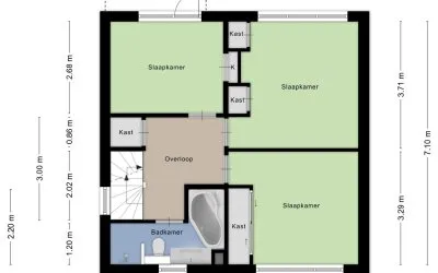Twee-onder-één-kap te koop: Abdijstraat 22, Graaf Wernerstraat Heeswijk-Dinther