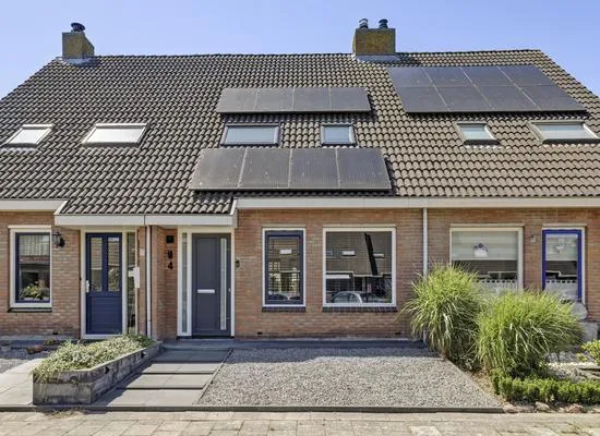 Terraced house for sale: Achlumerhof 4, Oosterpark Harlingen