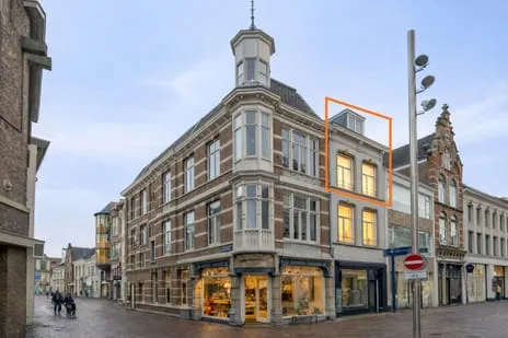 Appartement te koop: Achter het Verguld Harnas 3B, Binnenstad centrum 'S-Hertogenbosch