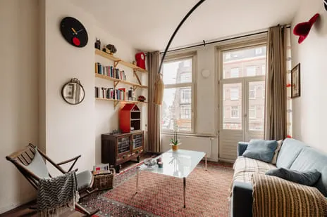 Appartement te koop: Admiraal De Ruijterweg 68-1, Trompbuurt Amsterdam