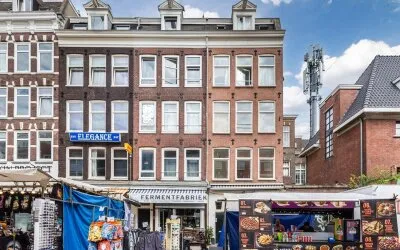 Studio te koop: Albert Cuypstraat 239-1V, Sarphatiparkbuurt Amsterdam