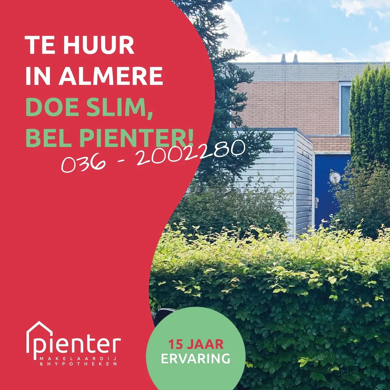 Hoekwoning te huur: Amelisweerdpad 2, Almere