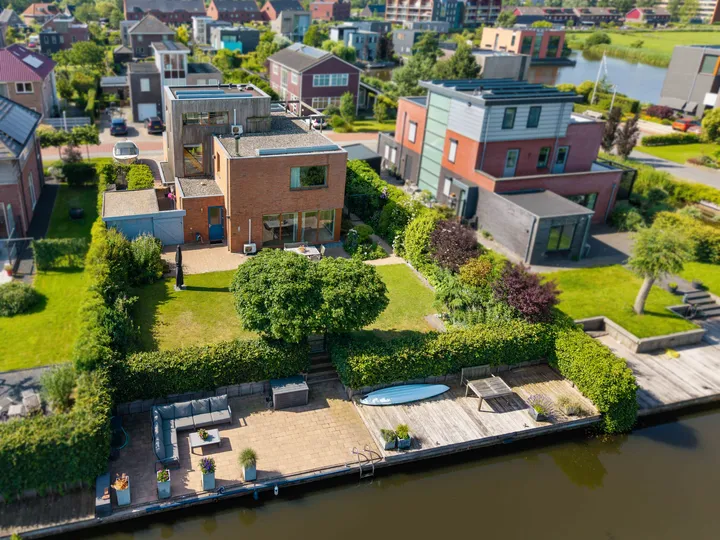 Vrijstaande woning te koop: Auck Petersstrjitte 6, Blitsaerd Leeuwarden