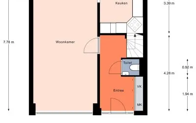 Tussenwoning te koop: Baljuwweg 16, Zwijndrecht