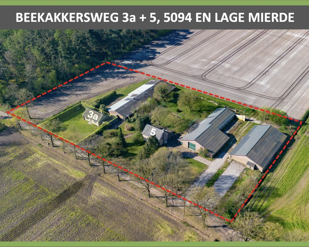 Vrijstaande woning te koop: Beekakkersweg 3A, Lage Mierde