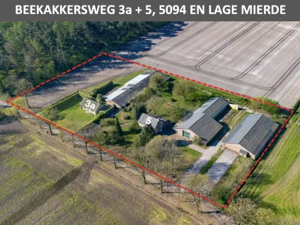 Vrijstaande woning te koop: Beekakkersweg 3A, Verspreide huizen Lage Mierde Lage Mierde