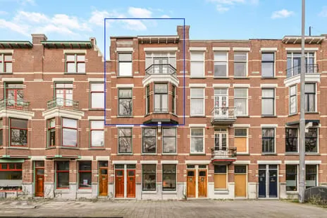 Appartement te koop: Bergselaan 131B, Liskwartier Rotterdam