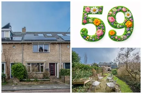 Tussenwoning te koop: Bloemveldlaan 59, Haarlem