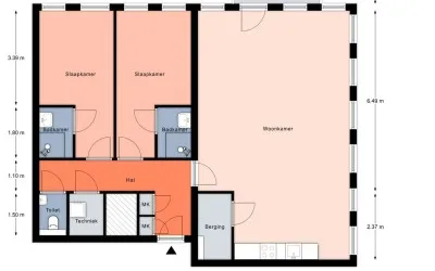 Appartement te huur: Bodestraat 417, Centrum Stad Oost Almere