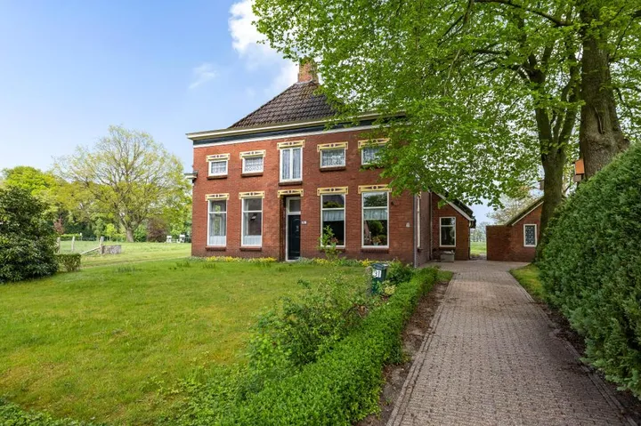 Vrijstaande woning te koop: Borgweg 31, Schipborg Schipborg