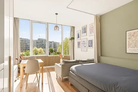 Studio te koop: Bos en Lommerplantsoen 11E, Robert Scottbuurt-West Amsterdam