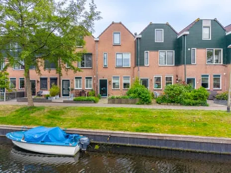 Tussenwoning te koop: Boslaan 44, Westerhaghe Rijnsburg