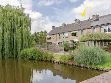 Tussenwoning te koop: Bosweg 40, Vogelbuurt Boskoop