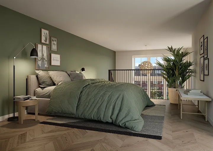 Appartement te huur: Brakenburghstraat 4B, Kleverpark-noord Haarlem
