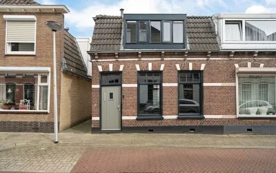 Hoekwoning te koop: Burg ten Veldestr 37, Genemuiden Noord-Oost Genemuiden