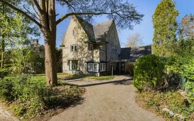 Vrijstaande woning te koop: Bussumergrintweg 3A, Villaparken Hilversum
