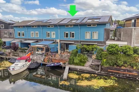 Tussenwoning te koop: Cornelis Rienks de Boerstraat 35, Drachstervaart west Drachten