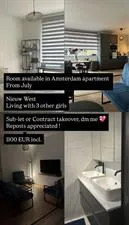 Kamer te huur: Cornelis van Vollenhovenstraat, Jan de Louterbuurt Amsterdam