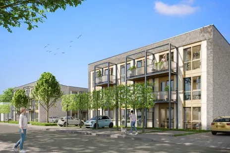 Studio te huur: D.J. van Wijkstraat 5-01, Geldermalsen Zuid Geldermalsen
