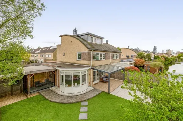 Twee-onder-één-kap te koop: Damhertstraat 32, Kralingseveer Rotterdam