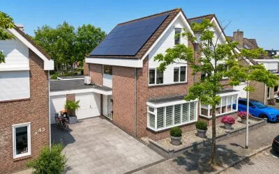 Tussenwoning te koop: De Ruijterstraat 45, De Hoek Rijnsburg