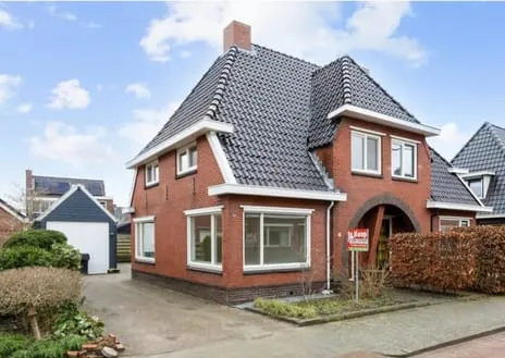 Twee-onder-één-kap te koop: De Haas Okkenstraat 18, Opwierde Noord Appingedam