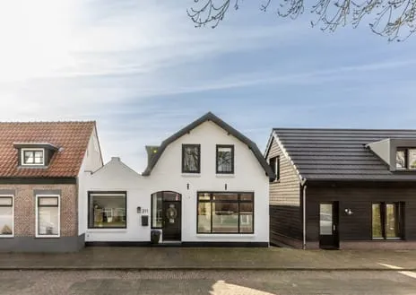 Twee-onder-één-kap te koop: Dorpsstraat 211, Zuid-Beijerland Woonkern Zuid-Beijerland