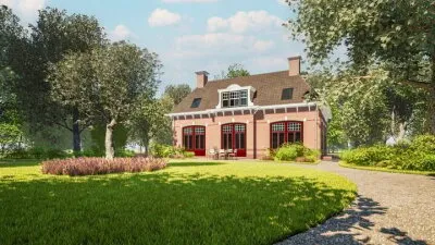 Vrijstaande woning te koop: Dorpsstraat 8A, Lunteren