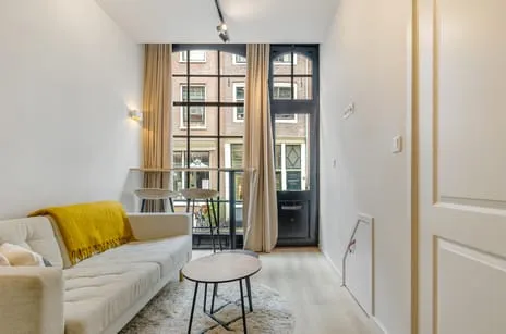Studio te koop: Eerste Leliedwarsstraat 15O, Bloemgrachtbuurt Amsterdam