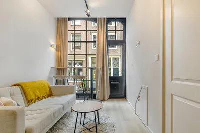 Studio te koop: Eerste Leliedwarsstraat 15O, Bloemgrachtbuurt Amsterdam